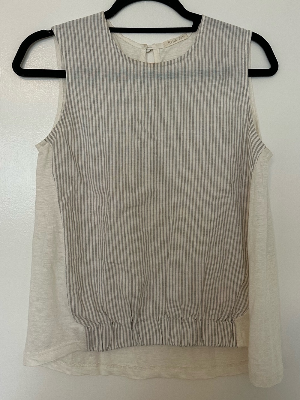 Striped Sleeveless Top
